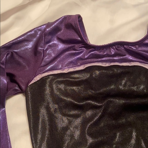 k-Bee Leotard Child’s size 9/10 Gymnastics Uniform - Picture 2 of 9